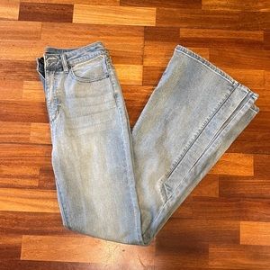 Size 28 Long Flared Jeans